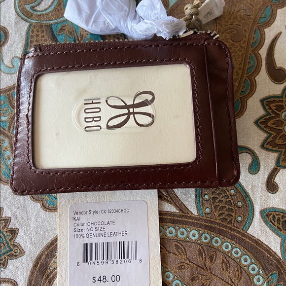 **Last One ** HOBO Kia Leather Card Case - Picture 5 of 6